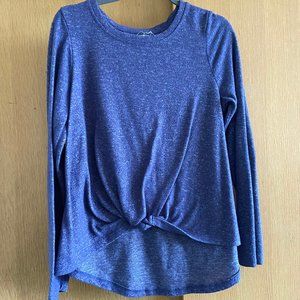 Indigo light-weight sweater